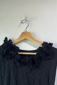 Comme des Garcons Black Brocade Overall Dress Selected by The Curatorial Dept.