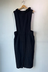Comme des Garcons Black Brocade Overall Dress Selected by The Curatorial Dept.