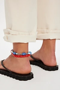 Cookie Cutter Scalloped Flip Flops