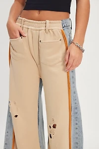 The Tales Denim Sweat Flares