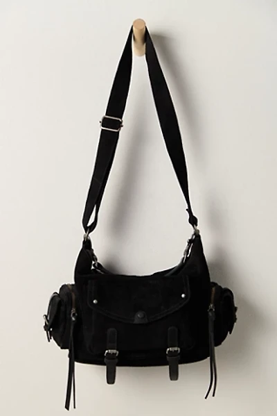 Palermo Suede Shoulder Bag