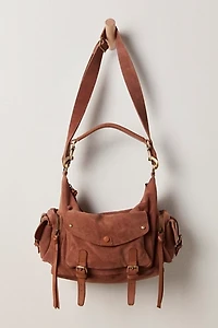 Palermo Suede Shoulder Bag