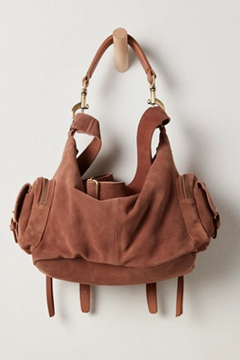 Palermo Suede Shoulder Bag
