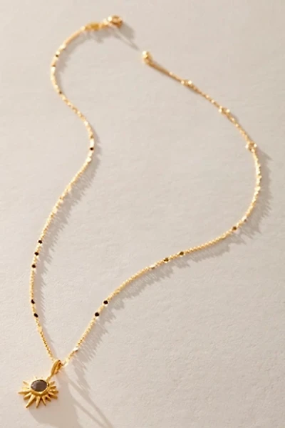 Satya Jewelry North Star Labradorite Necklace