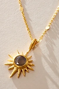 Satya Jewelry North Star Labradorite Necklace