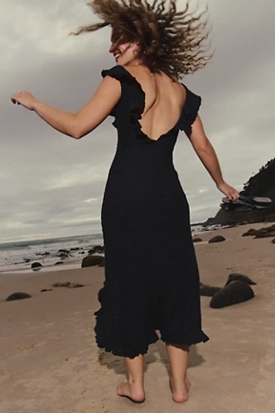 Twisted Game Midi Dress