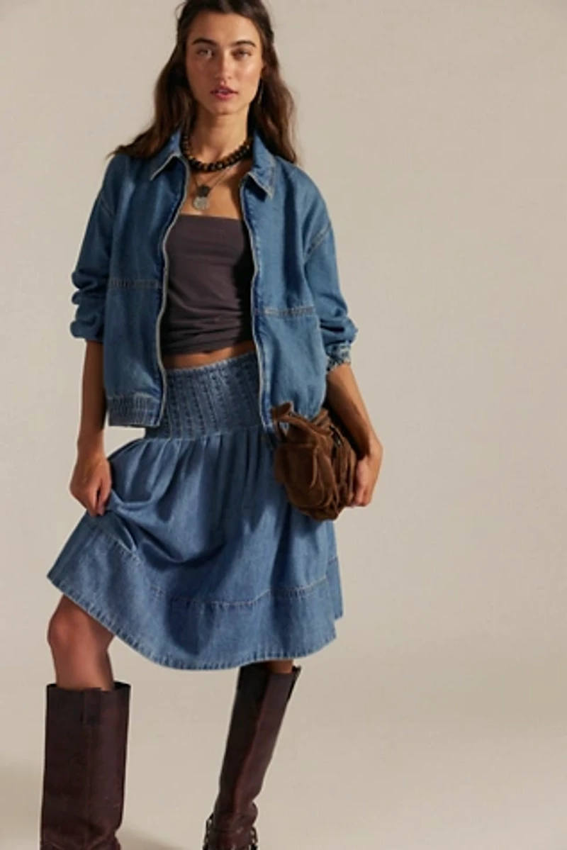 We The Free Birdie Denim Jacket