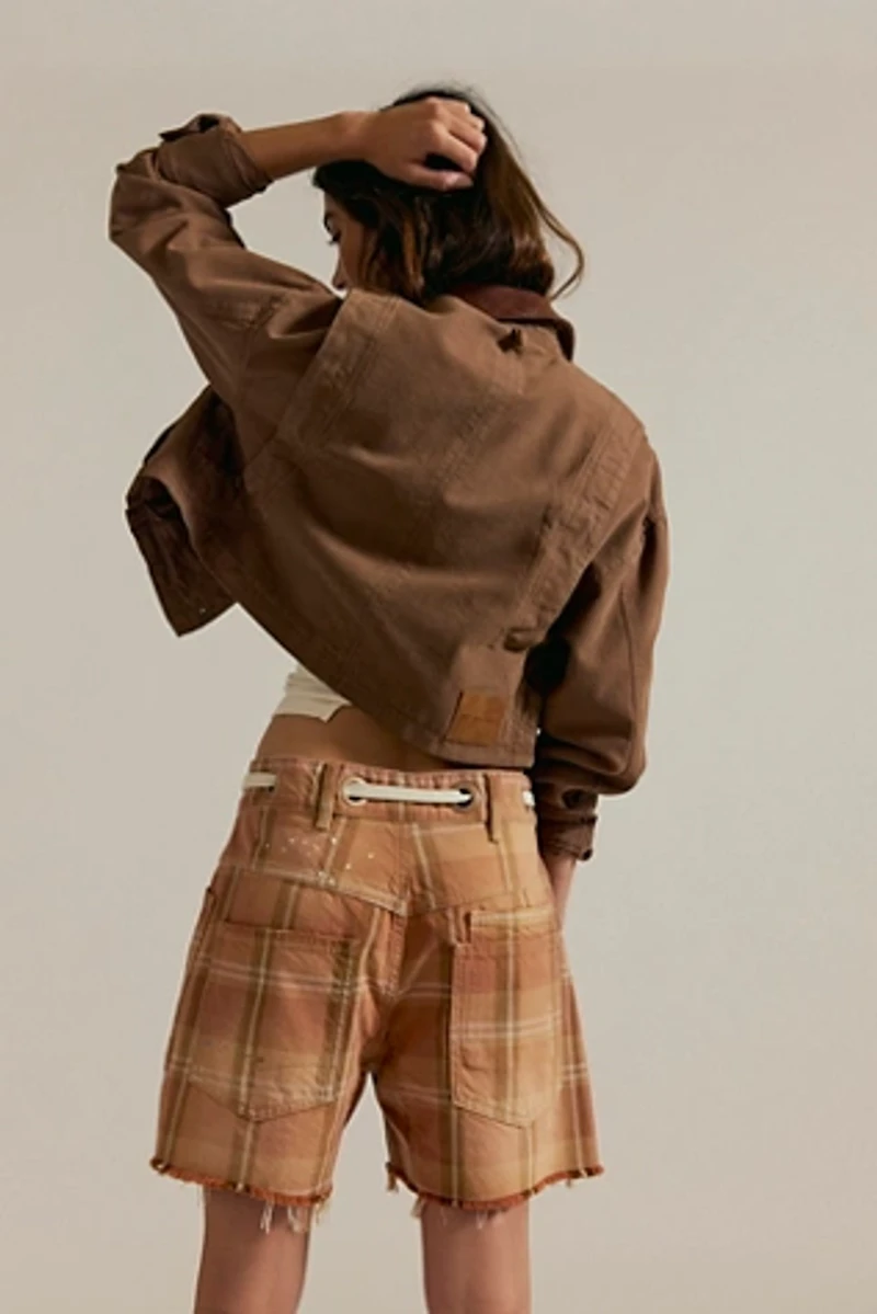 We The Free Moxie Printed Barrel Shorts