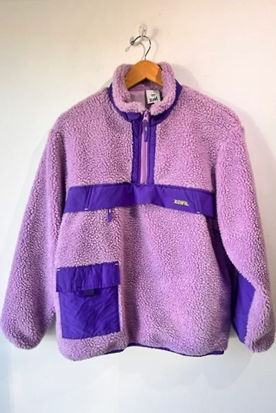 X Girl Lavender Fuzzy Sherpa Pullover Selected by The Curatorial Dept.