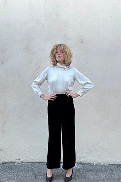 Vintage Black and White Tuxedo Jumpsuit Selected by The Curatorial Dept.