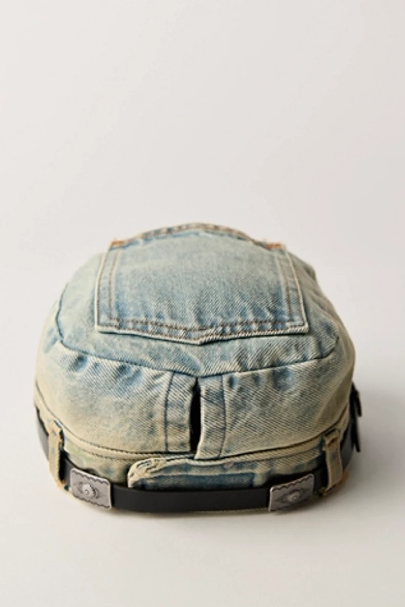 Washed Denim Cadet Hat