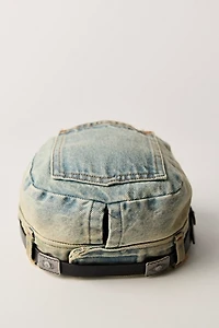 Washed Denim Cadet Hat