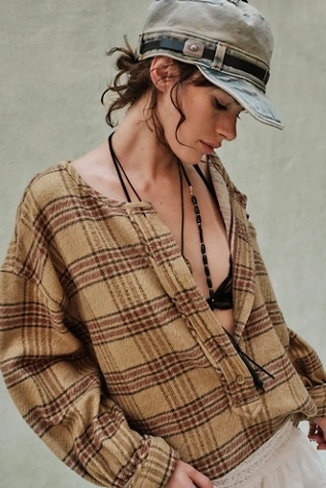 Free People Washed Denim Cadet Hat at MarketFair Shoppes in  display picture 1