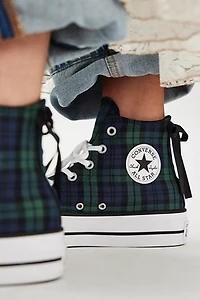 Chuck Taylor All Star Lift Hi-Top Plaid Sneakers