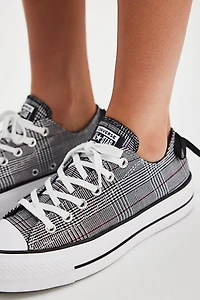 Chuck Taylor All Star Lift Low-Top Plaid Sneakers