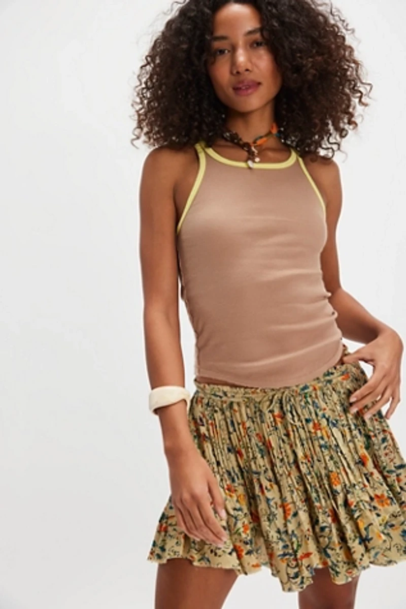 FP One Third Charm Printed Mini Skirt