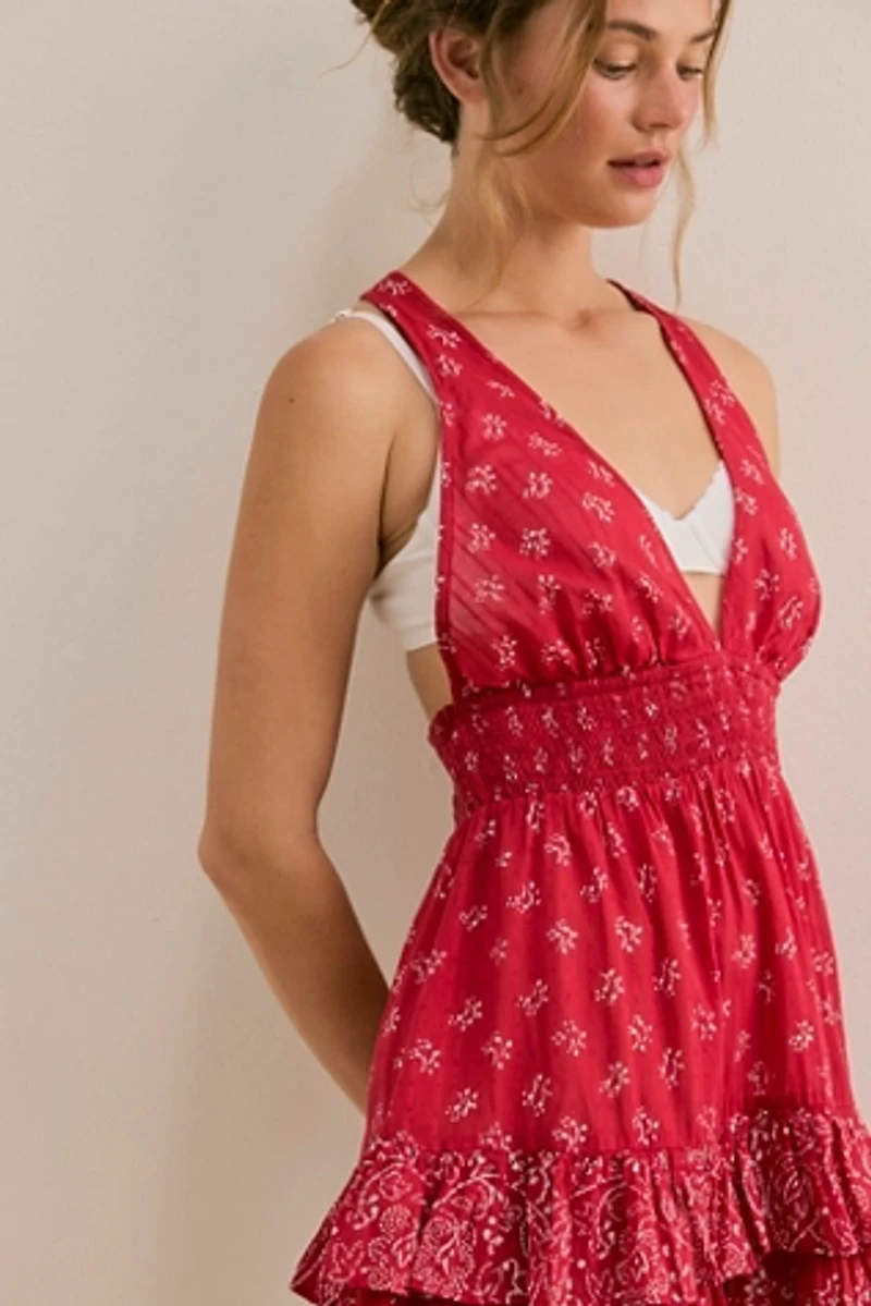 Happy Hour Printed Mini Slip