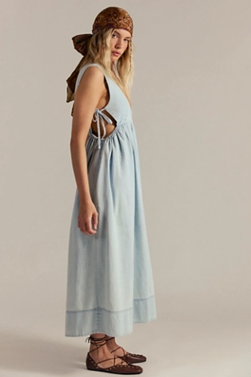 Mirenia Denim Midi Dress