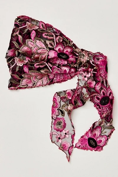 Cimaroon Floral Hair Scarf