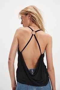 Veda Cowl-Neck Cami