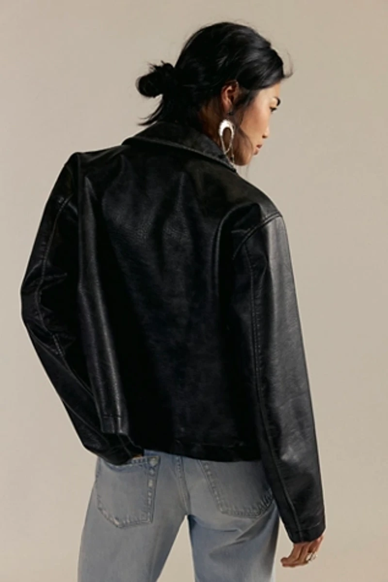 We The Free Hera Vegan Leather Jacket