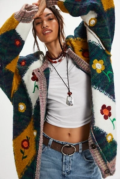Flower Petal Cardigan