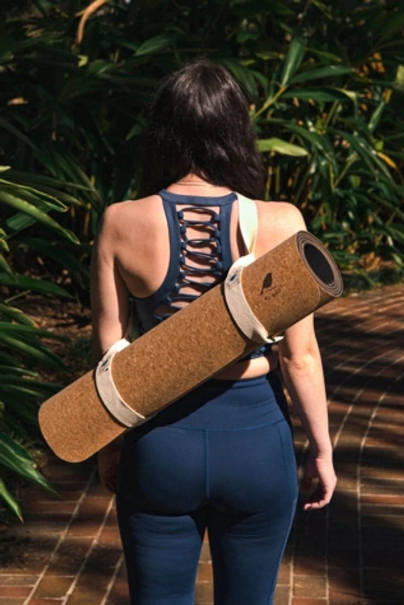 42 Birds “The Extra Long Robin” Cork Yoga Mat