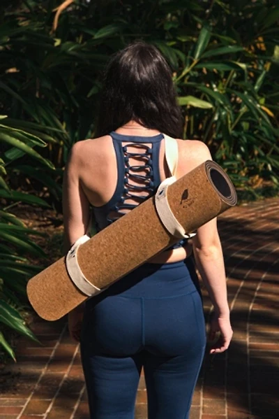 42 Birds “The Extra Long Robin” Cork Yoga Mat