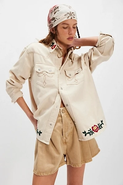 Profound Western Floral Denim Shirt