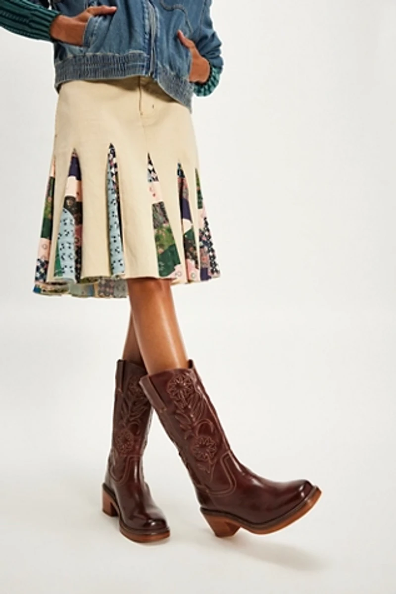 Frye Kate Deco Stich Boots