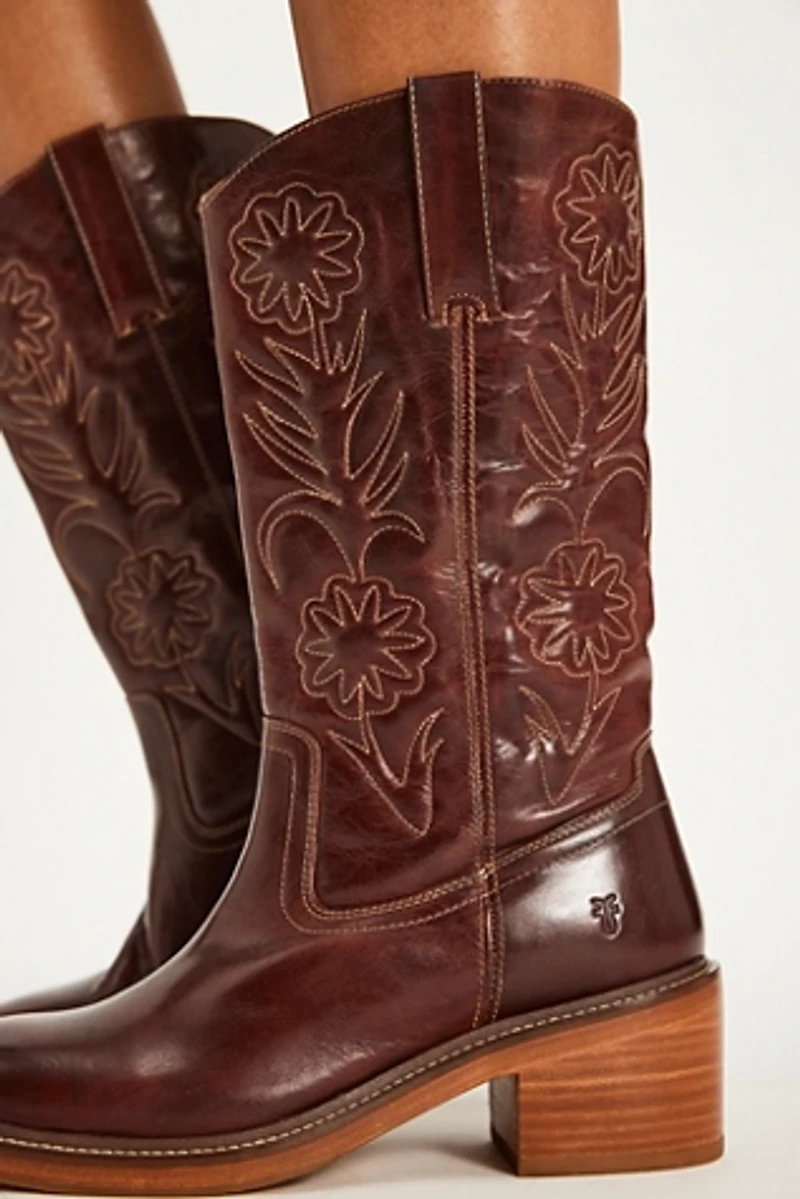 Frye Kate Deco Stich Boots