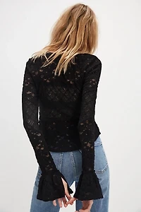 Lace Layering Long Sleeve