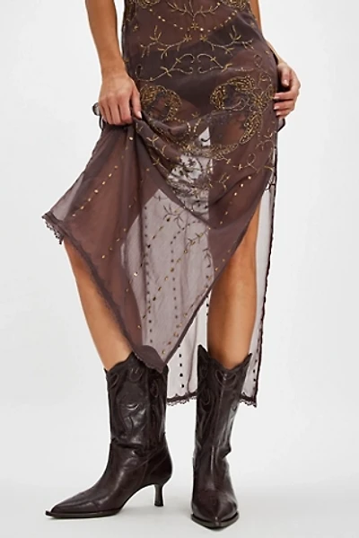 Western Twist Kitten Heels