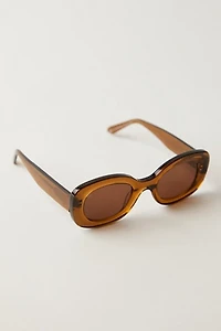 Jimmy Fairly The Cinnamon Rectangle Sunglasses