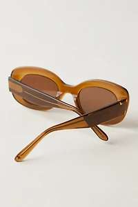 Jimmy Fairly The Cinnamon Rectangle Sunglasses