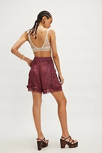 Evermore Satin Shorts