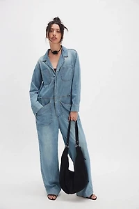OneTeaspoon Safari Oversized Boiler Jumpsuit