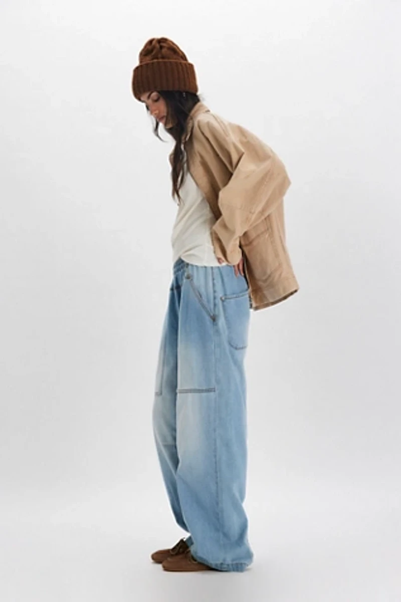 OneTeaspoon Odyssey Pull-On Boyfriend Jeans