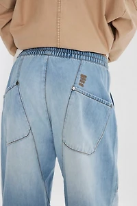 OneTeaspoon Odyssey Pull-On Boyfriend Jeans
