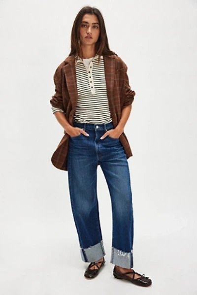 MOTHER The Half-Pipe Ankle Cuff Jeans