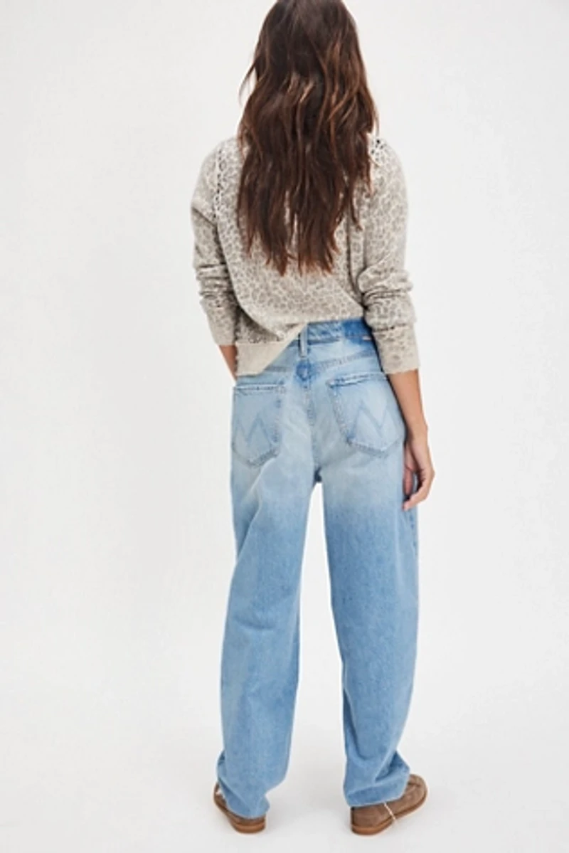 MOTHER The Fangirl Hover Fray Jeans