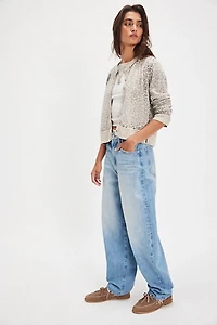 MOTHER The Fangirl Hover Fray Jeans