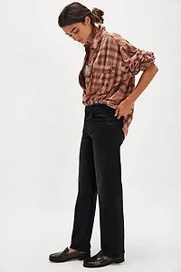 MOTHER The Mid-Rise Rambler Zip Jeans