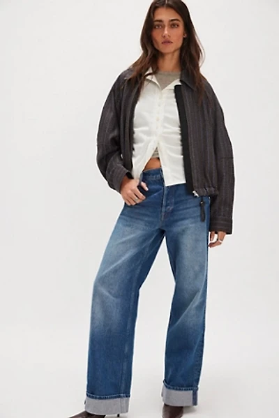 Snacks! by MOTHER The Smoothie Skimp Cuff Jeans