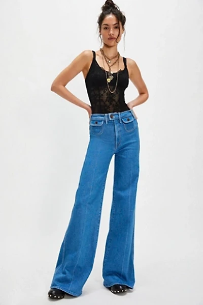 MOTHER The Pocketbook Hustler Roller Heel Jeans