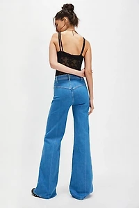 MOTHER The Pocketbook Hustler Roller Heel Jeans
