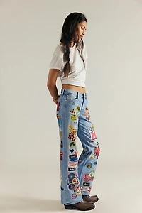 MOTHER The Bookie Sneak Jeans