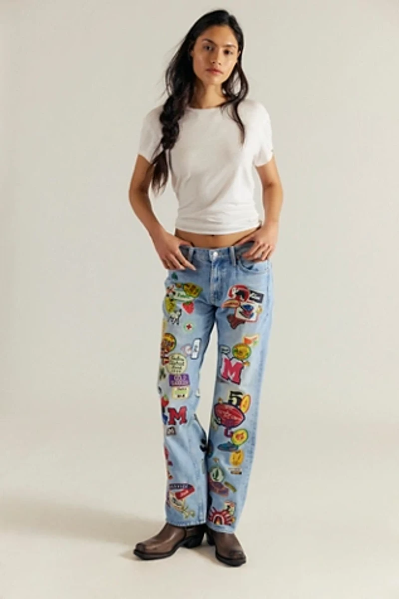 MOTHER The Bookie Sneak Jeans