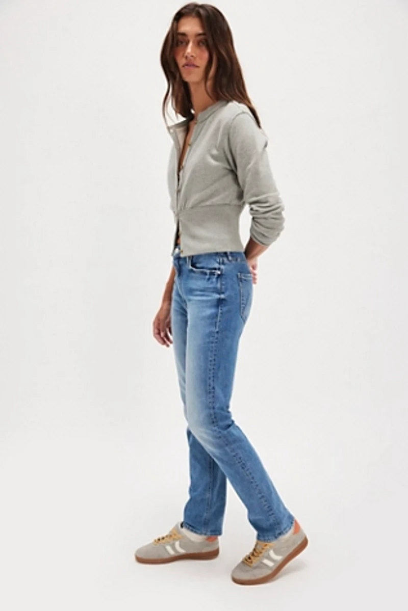 MOTHER The Dazzler Flood Jeans