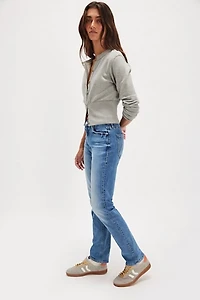 MOTHER The Dazzler Flood Jeans